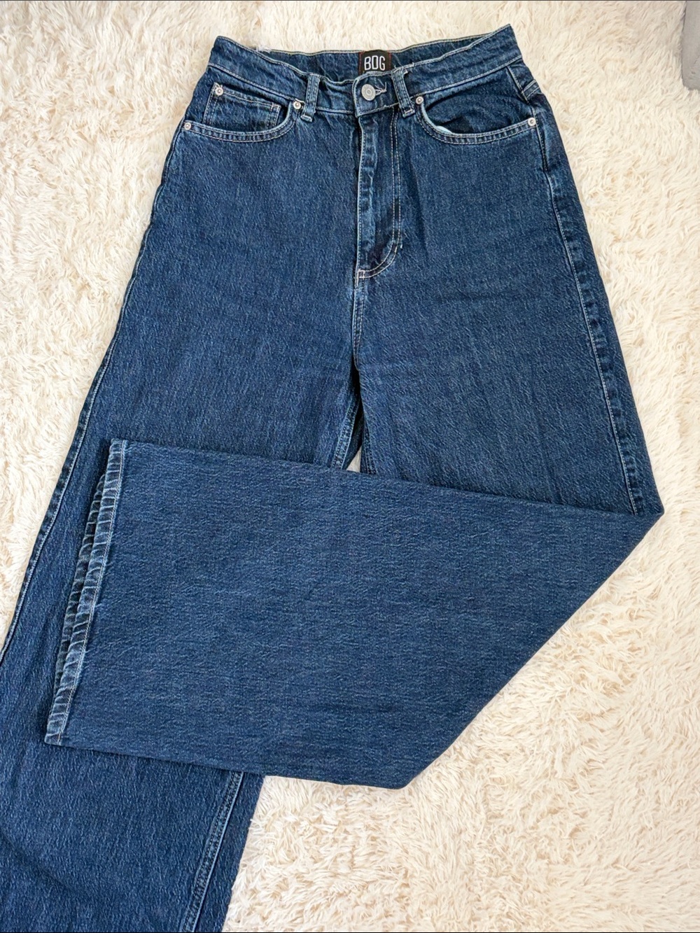BDG- Women’s A-Wide Jeans in Dark Blue